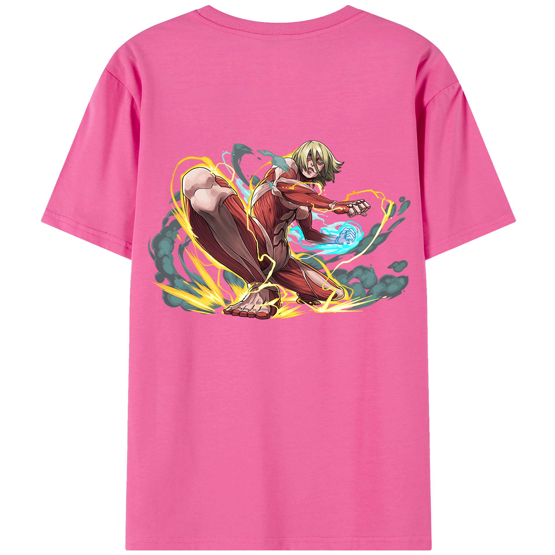 （画像用） 進撃の巨人 Attack on Titan レディース半袖Tシャツ(バックプリント)
